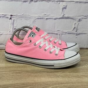 Converse Chuck Taylor All Star Pink Low Top Sneakers Women's 9 Men's 7 Shoes